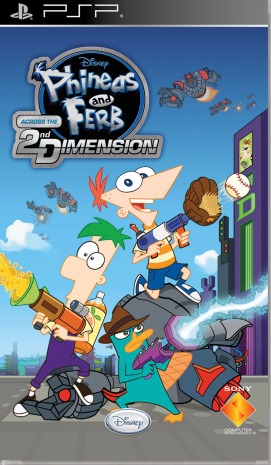 Phineas and Ferb: Across the Second Dimension for PSP image