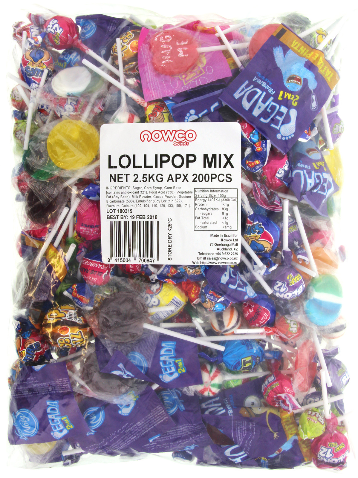 Nowco: Lollipop Bulk Mix 2.5kg image