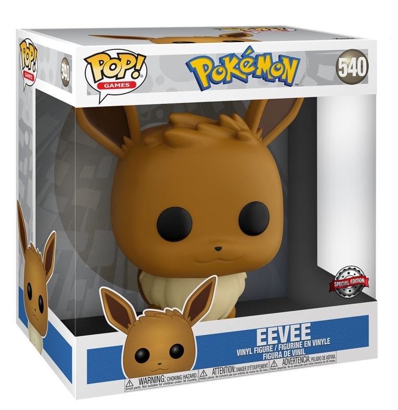Pokemon: Eevee – 10" Super Sized Pop! Vinyl Figure image