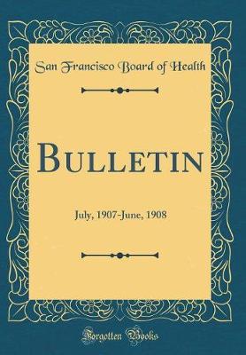 Bulletin by San Francisco Board of Health image
