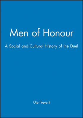Men of Honour by Ute Frevert image