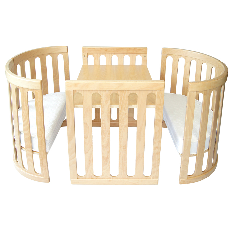 Kaylula Sova 4 in 1 Cot Bed (Beech) image