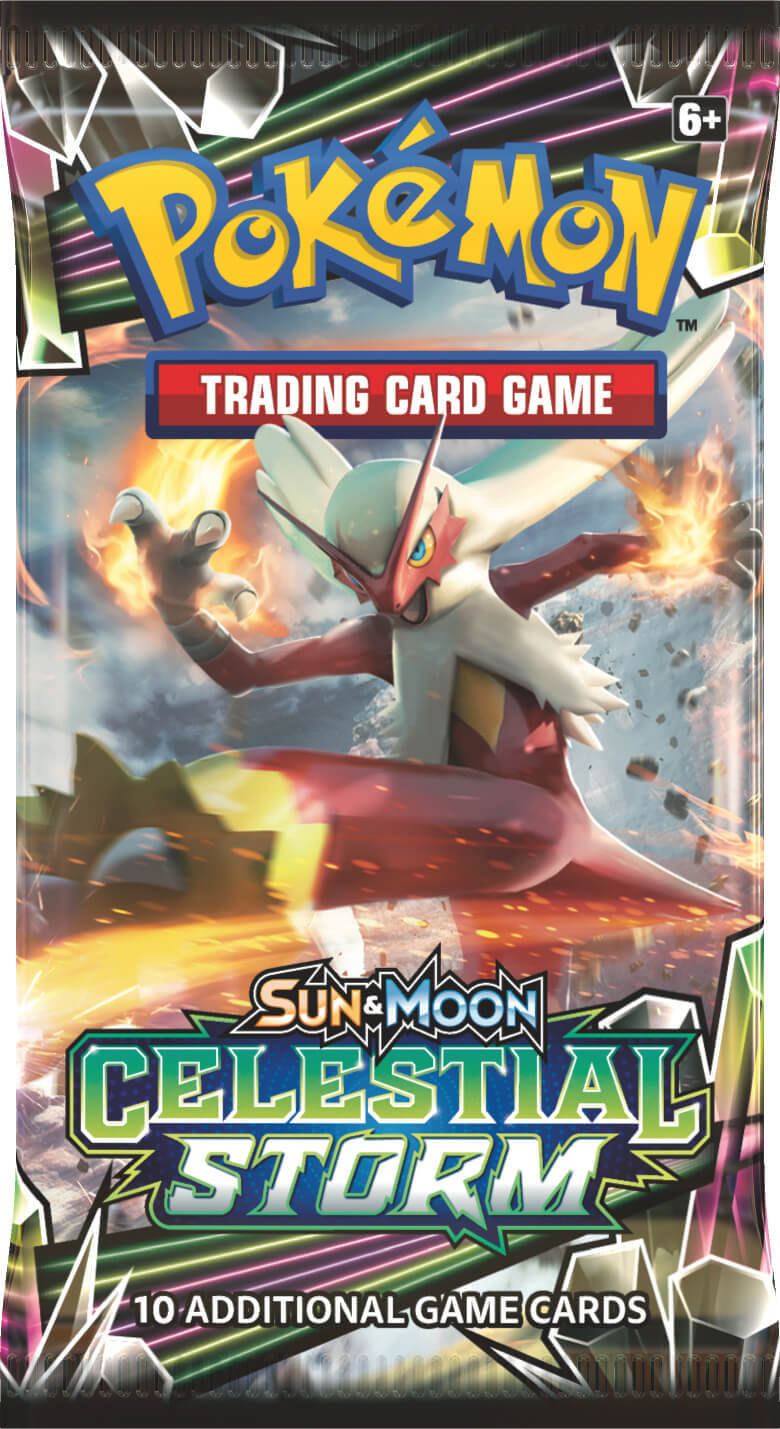 Pokemon TCG: Celestial Storm Single Booster (10 Cards)