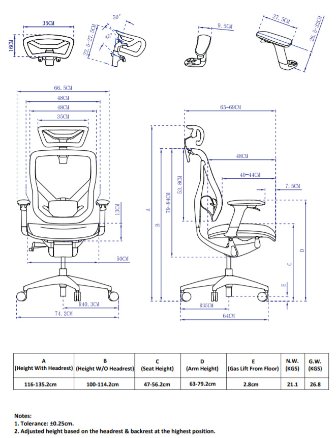 Buy Ergonomic Premium Office Chair at Mighty Ape NZ