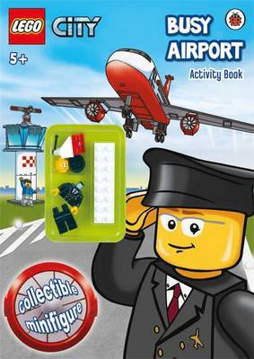 LEGO CITY: Busy Airport Activity Book with Minifigure on Paperback