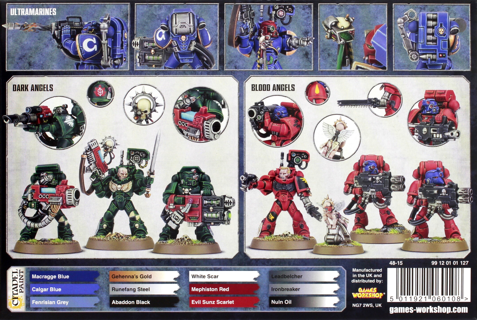 Warhammer 40,000 Space Marine Devastator Squad image