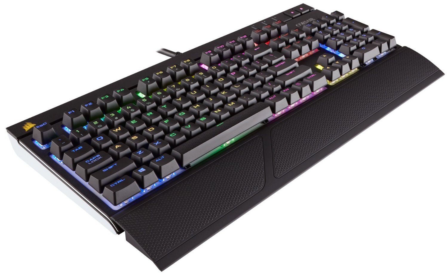 Corsair STRAFE RGB Mechanical Gaming Keyboard (Cherry MX Red) for PC Games image