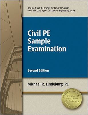 Civil PE Sample Examination by Michael R Lindeburg image