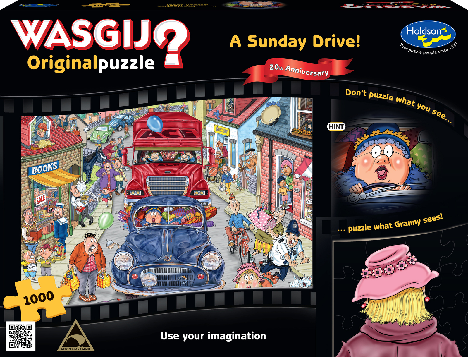 Wasgij: 1000 Piece Jigsaw - 20th Anniversary (A Sunday Drive) image