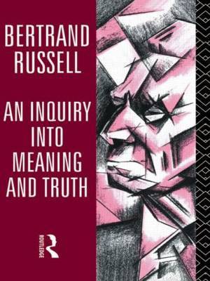 An Inquiry into Meaning and Truth by Bertrand Russell image