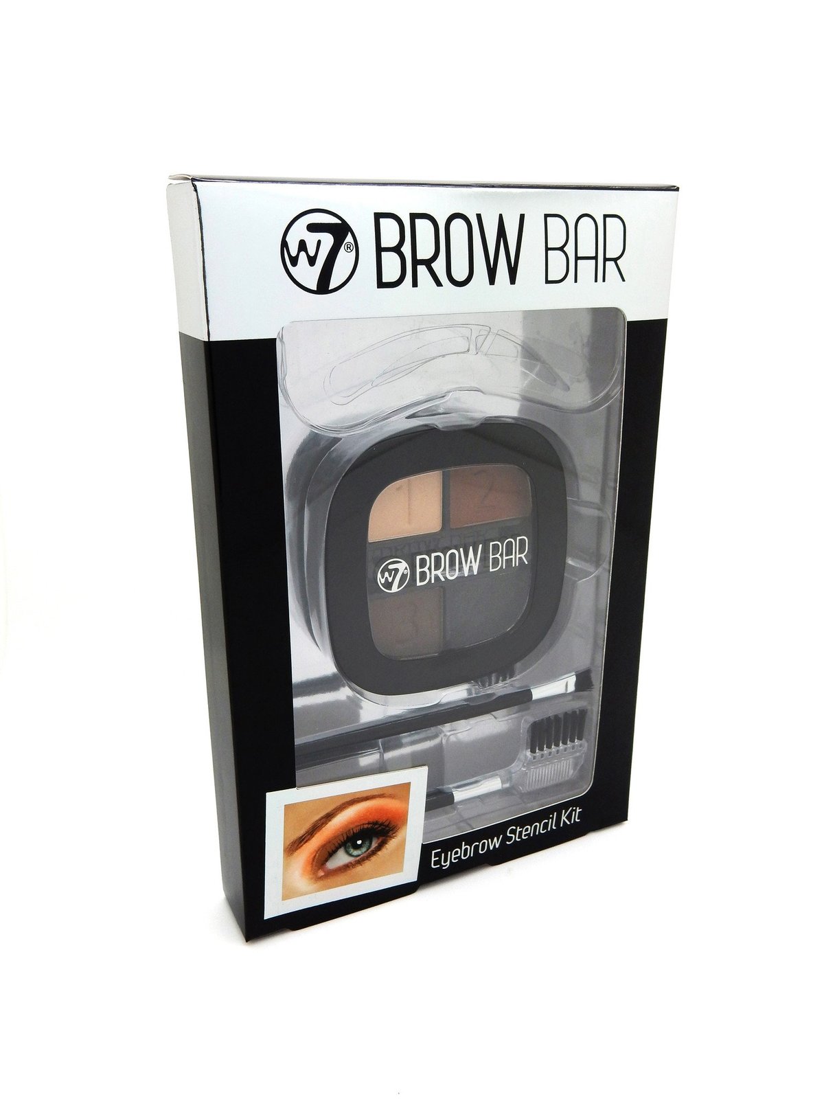 W7 Brow Bar Eye Brow Stencil Kit