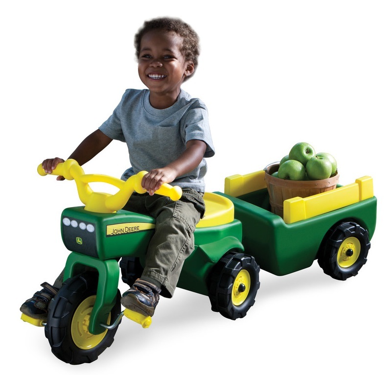 John Deere: Trike and Wagon Pedal Ride-on