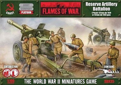 Flames of War: Reserve Artillery Battalion image