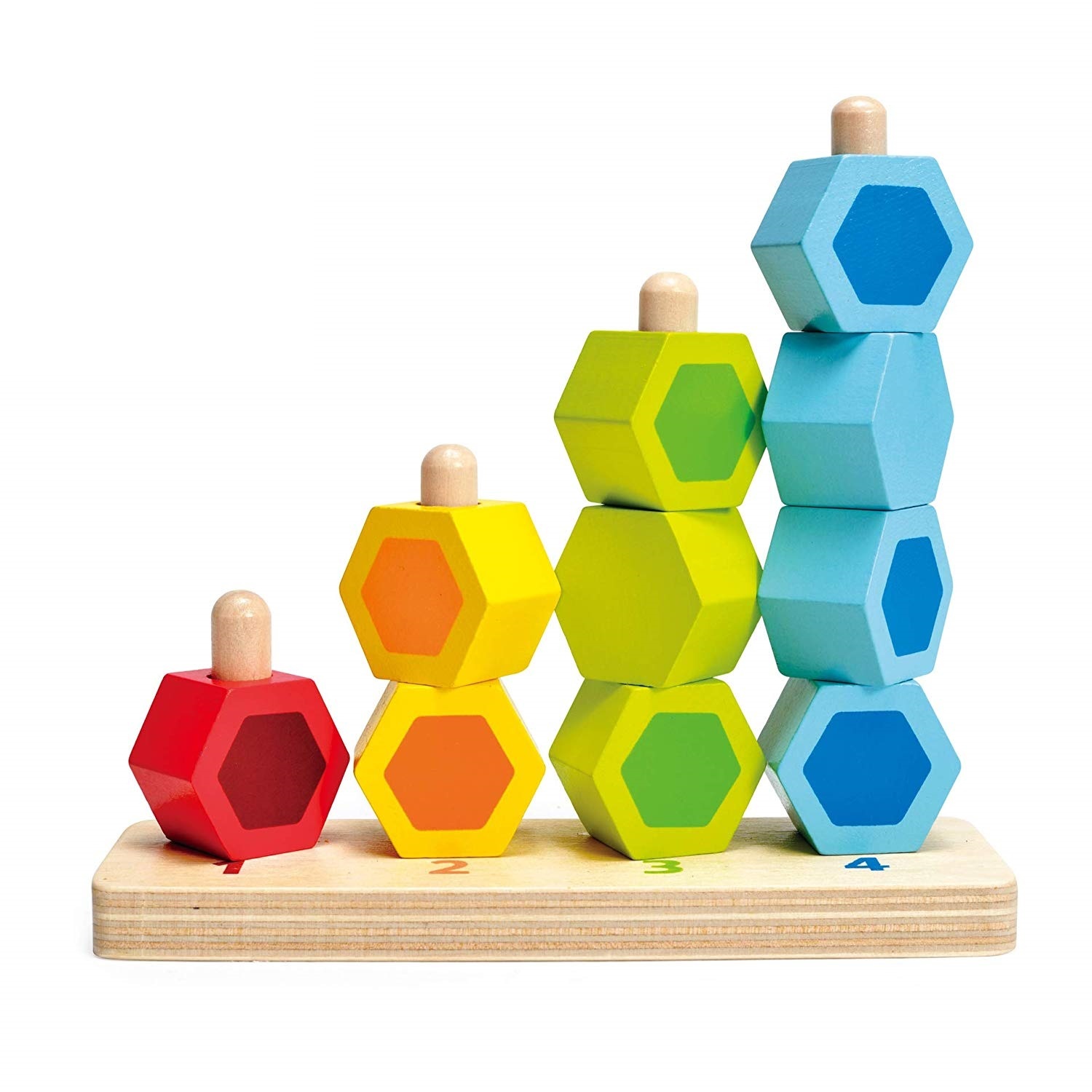 Buy Counting Stacker Wooden Block Set at Mighty Ape Australia