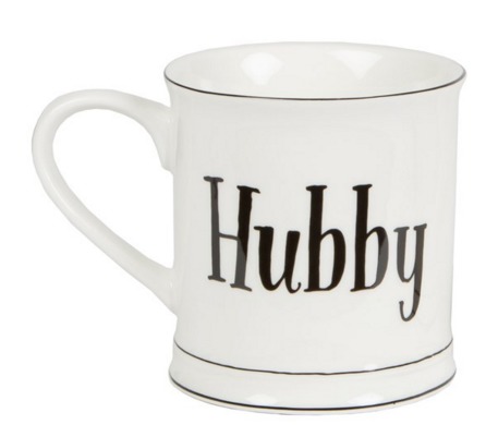 Hubby - Typography Mug