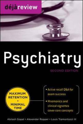 Deja Review Psychiatry by Abilash Gopal image