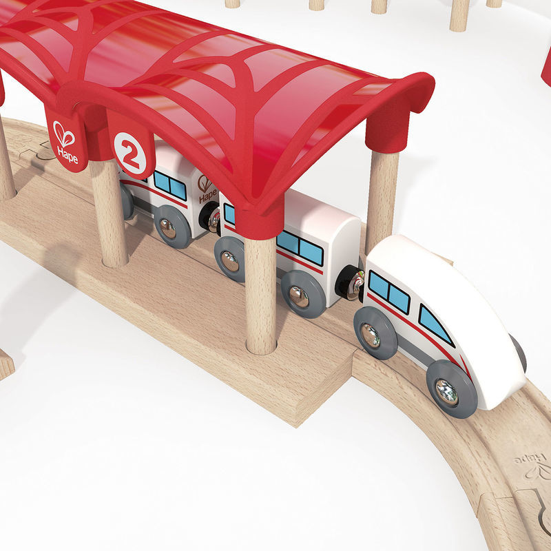 Hape: Double Loop Railway Set image