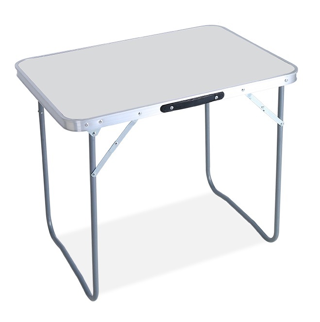 Outdoor Compact Folding Table (70x50cm, White) image