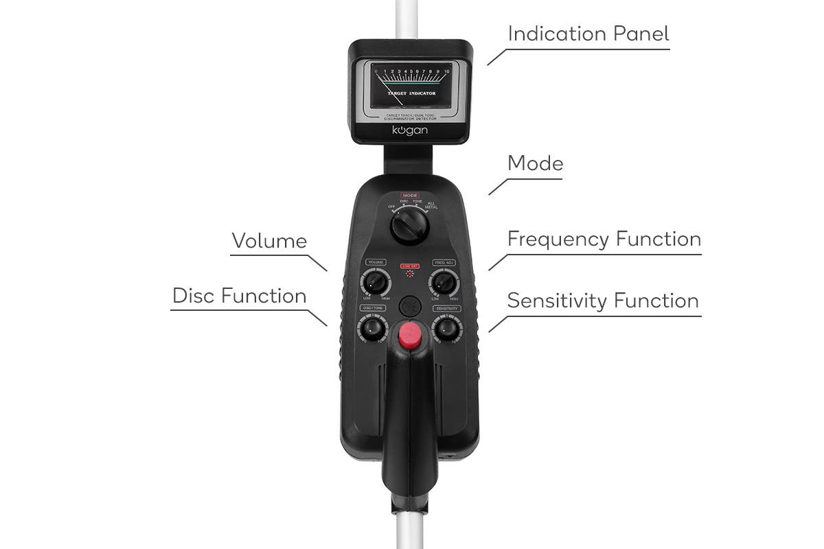 Kogan Deep Target Waterproof Metal Detector image