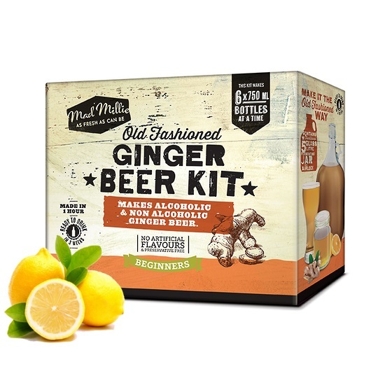Mad Millie Old Fashioned Ginger Beer Kit at Mighty Ape NZ