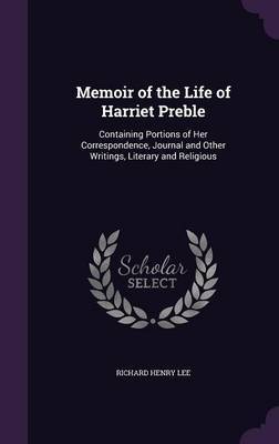 Memoir of the Life of Harriet Preble image