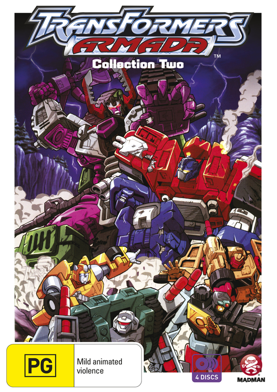 Transformers Armada Season Two Collection DVD Buy Now at Mighty Ape Australia