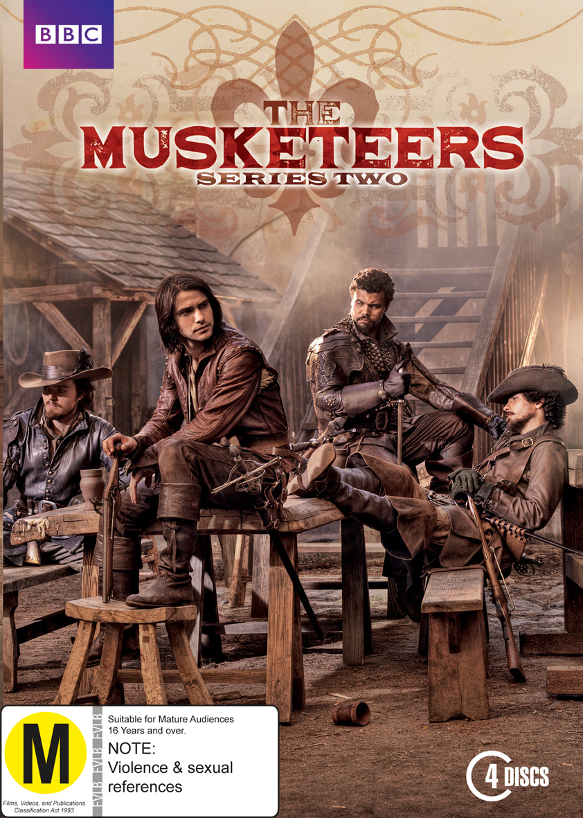 The Musketeers Season 2 on DVD image