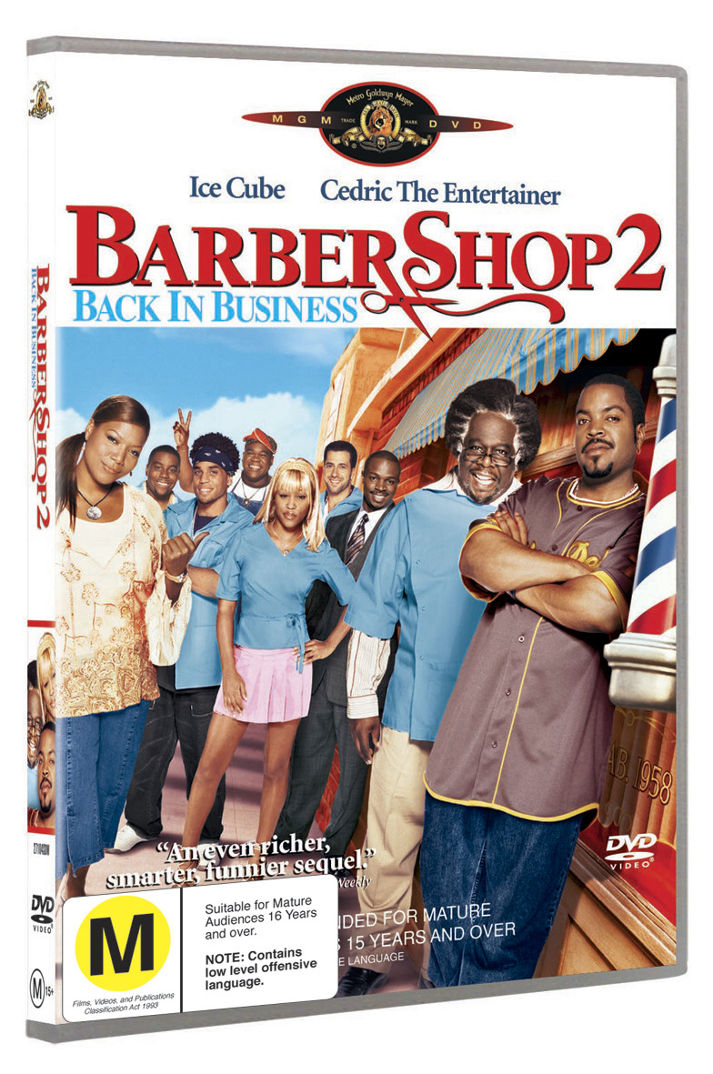 Barbershop 2 - Back In Business on DVD