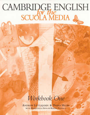Cambridge English for the Scuola Media 1 Workbook and Workbook Cassette Pack by Andrew Littlejohn image