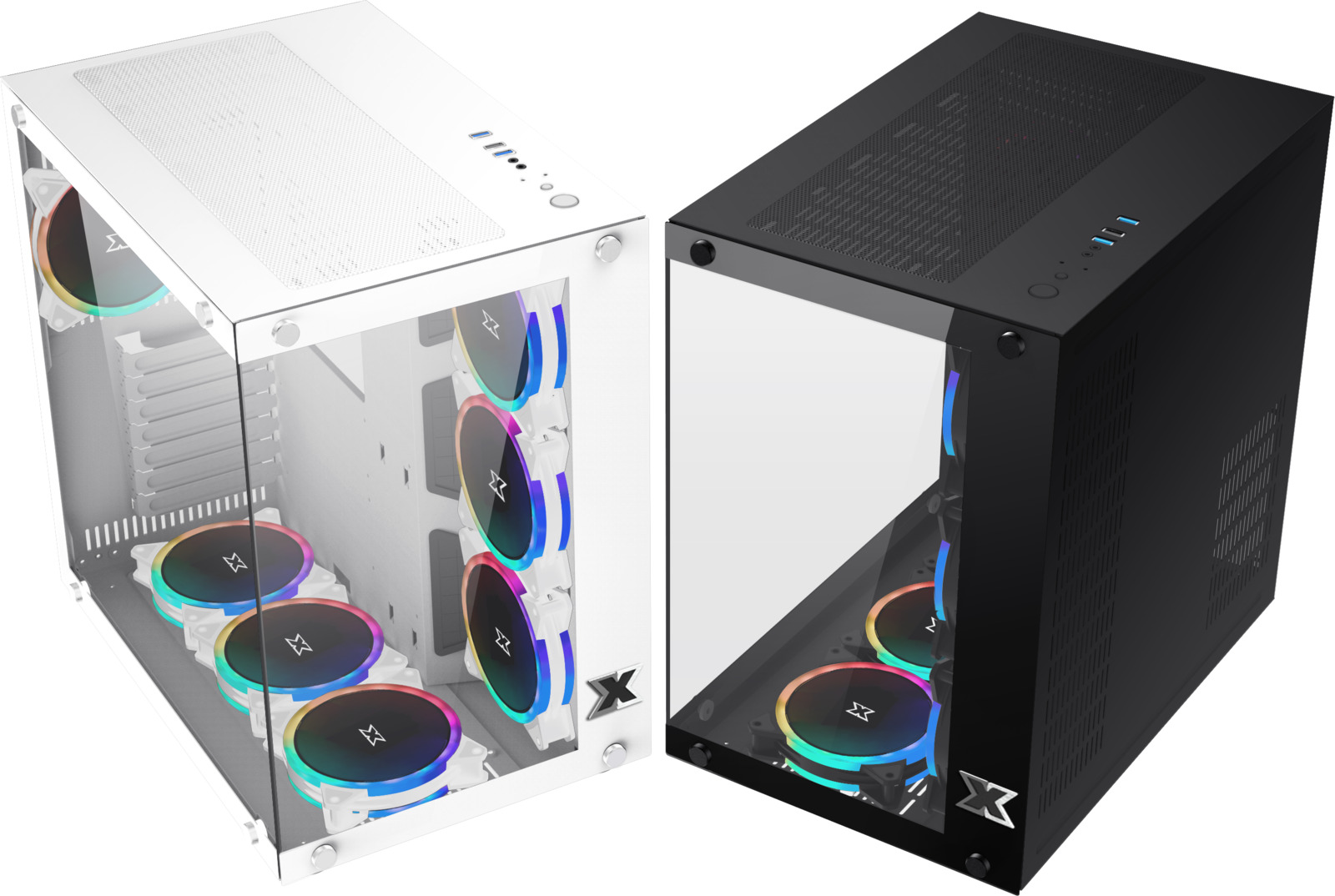 Xigmatek Aquarius Plus Mid Tower Case | at Mighty Ape NZ