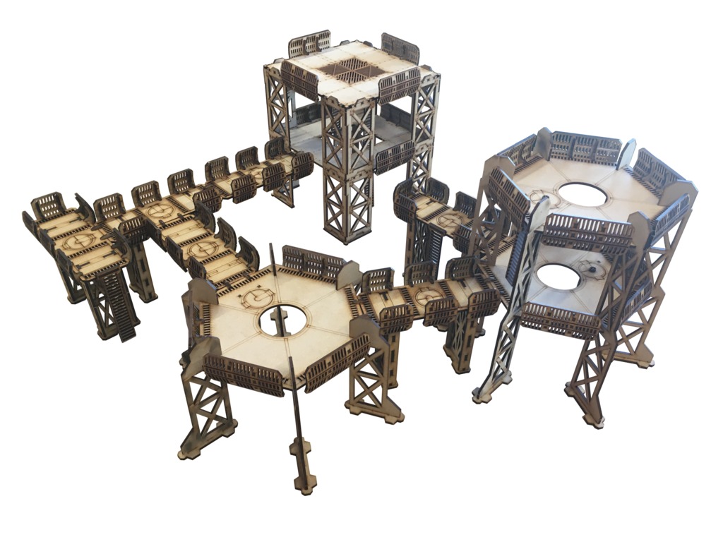 TTCombat: Tabletop Scenics – Sector 2 Industrial Complex image