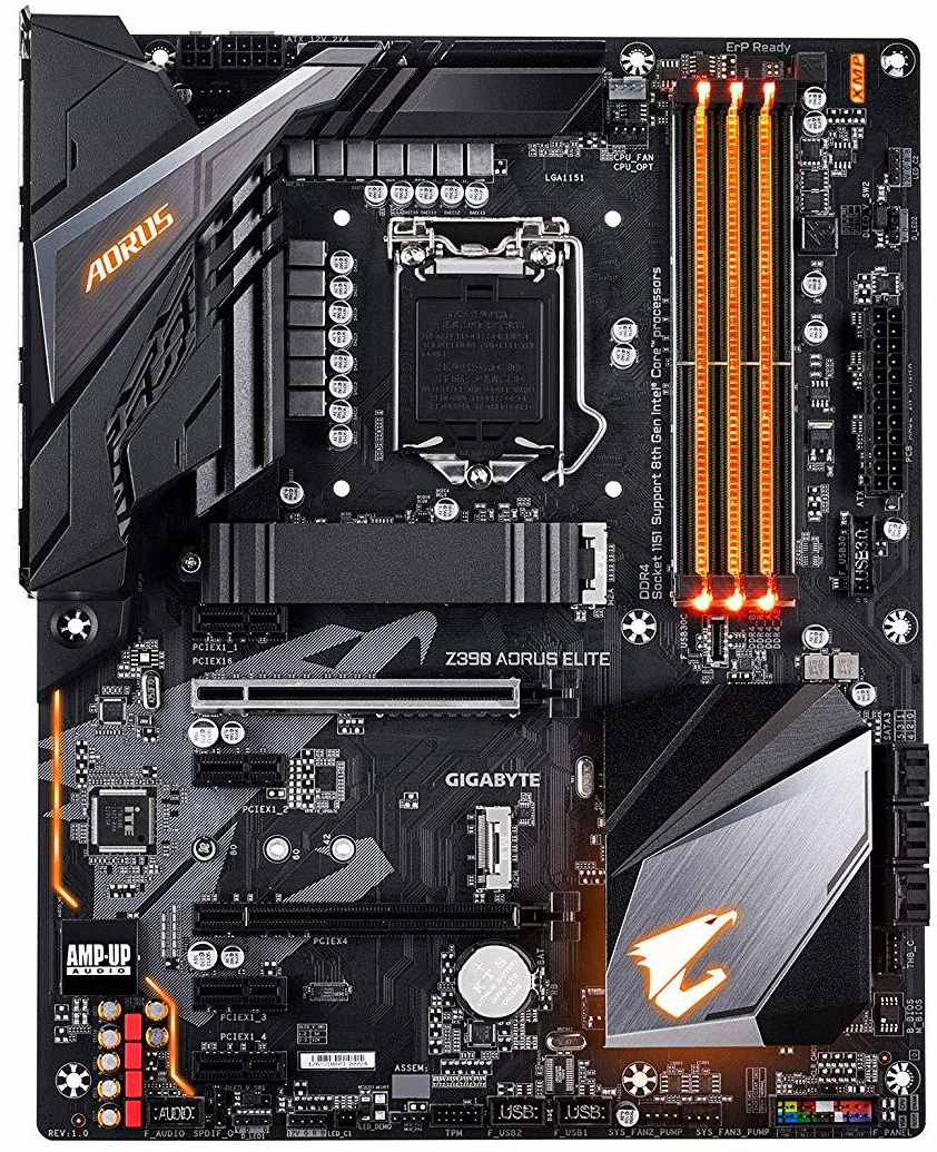 Gigabyte Z390 Aorus Elite Motherboard image