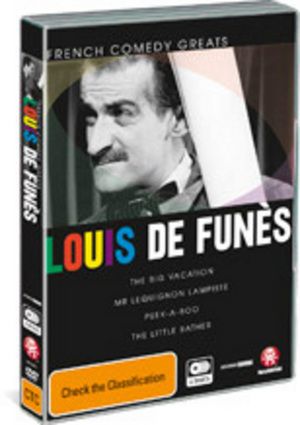 French Comedy Greats: Louis De Funes (4 Disc Set) on DVD