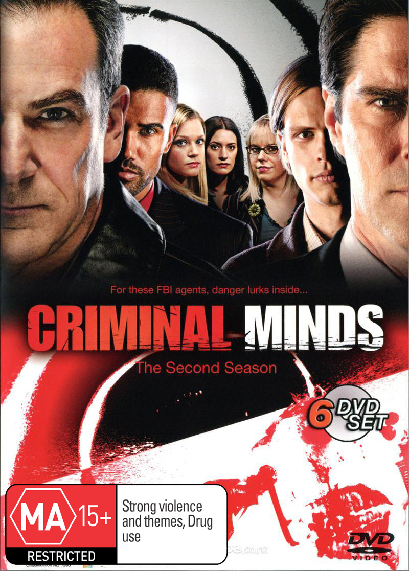 Criminal Minds Season 2 (6 Disc Box Set) DVD Buy Now at Mighty Ape Australia