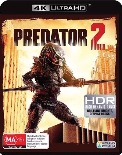 Predator 2 on UHD Blu-ray image