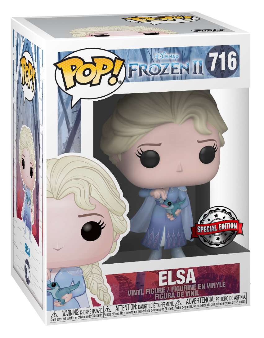 Frozen 2: Elsa (with Salamander) - Pop! Vinyl Figure image