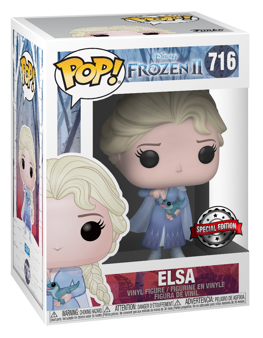 Elsa (with Salamander) - Pop! Vinyl Figure image