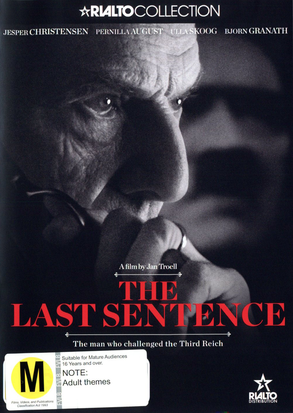 The Last Sentence on DVD image