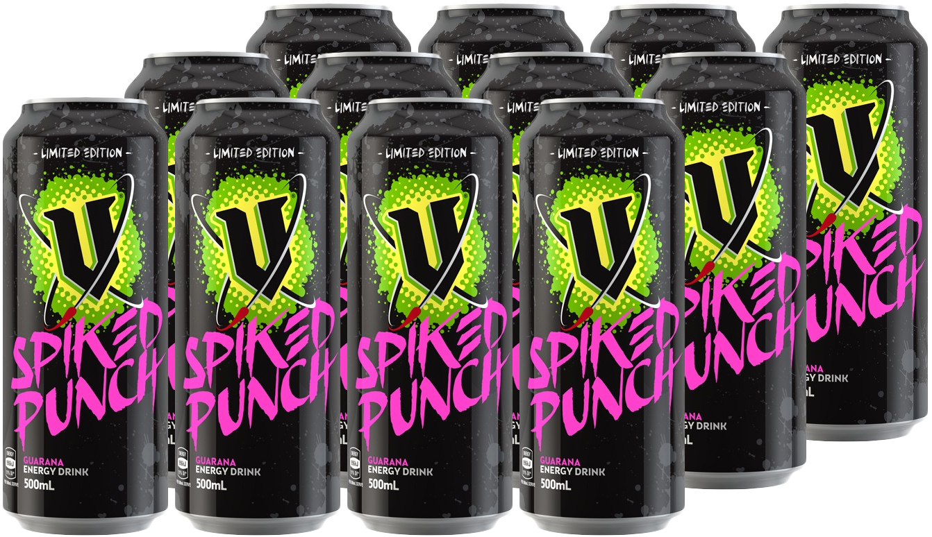 V Spiked Punch (500ml 12 pack) image