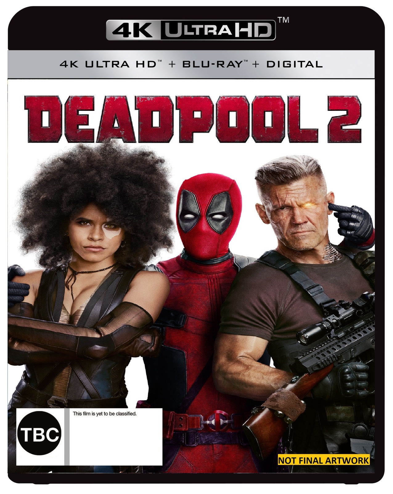 Deadpool 2 on UHD Blu-ray image