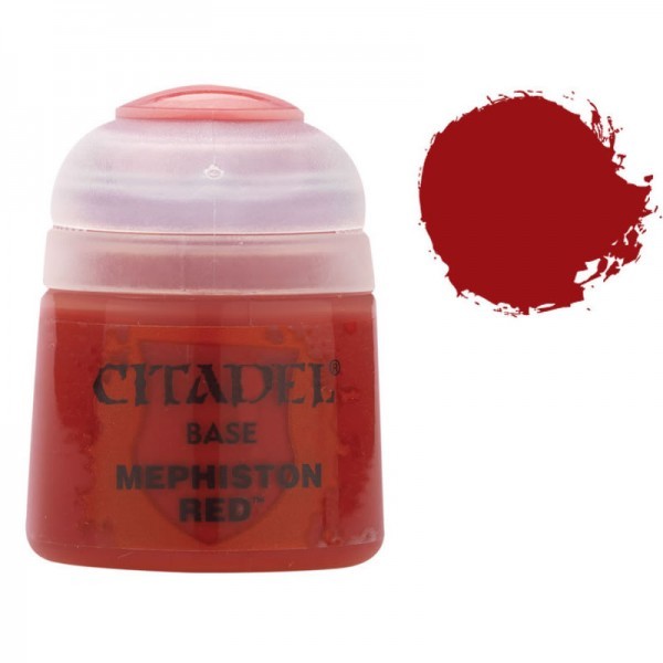 Citadel Base Paint: Mephiston Red | at Mighty Ape NZ