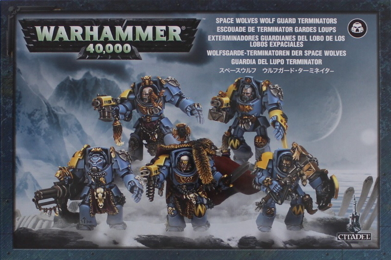 Warhammer 40,000 Space Wolves Wolf Guard Terminators image