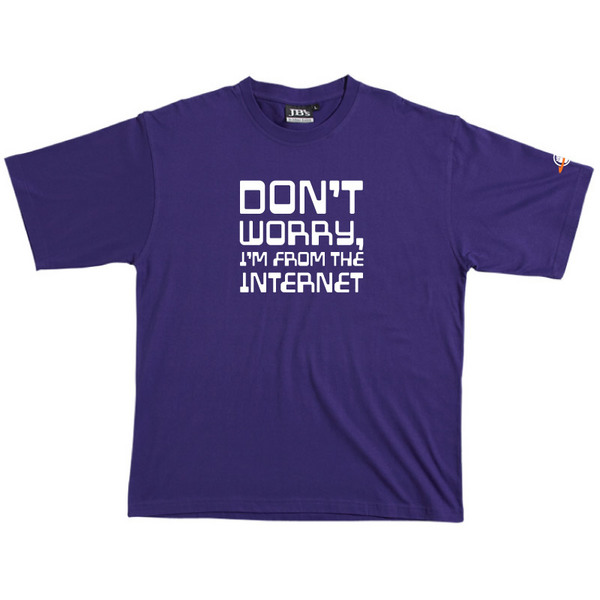 From The Internet - Tshirt (Purple) for image