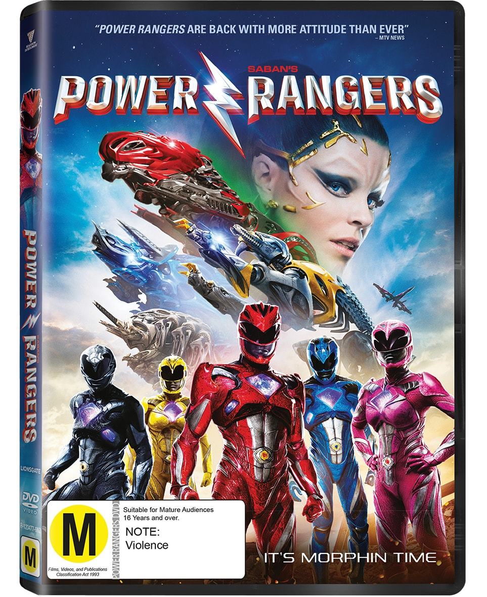 Saban's Power Rangers on DVD