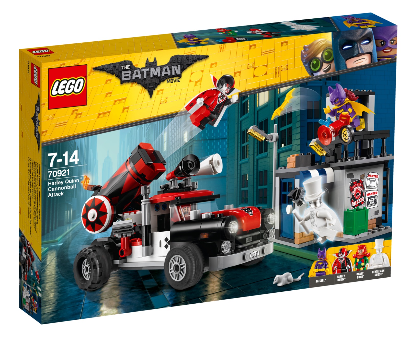 LEGO Batman Movie: Harley Quinn Cannonball Attack (70921)