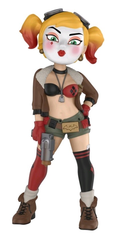 DC Bombshells - Harley Quinn Rock Candy Vinyl Figure image