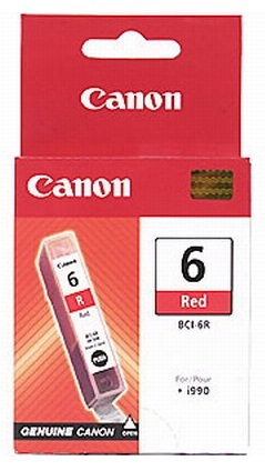 Canon Ink Cartridge BCI-6R Red image