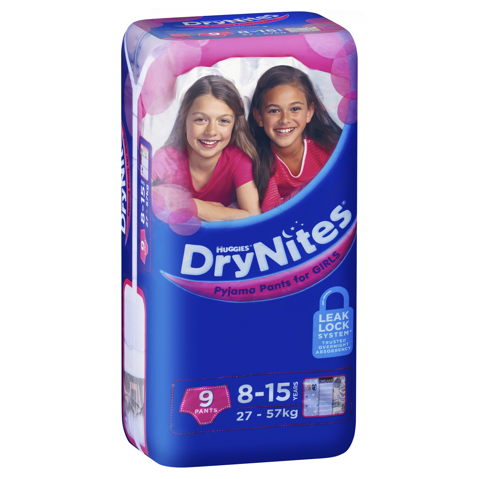 Huggies DryNites Pyjama Pants - 8-15 Year Girl 27-57kg (9) image