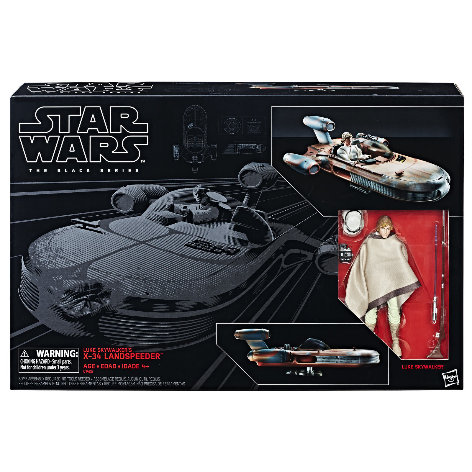 Star Wars: The Black Series - Luke Skywalker & Landspeeder image