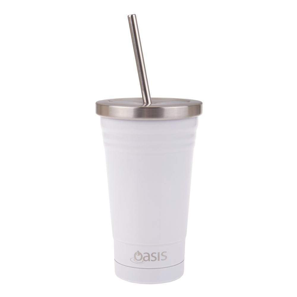 Oasis Insulated Smoothie Tumbler With Straw at Mighty Ape NZ